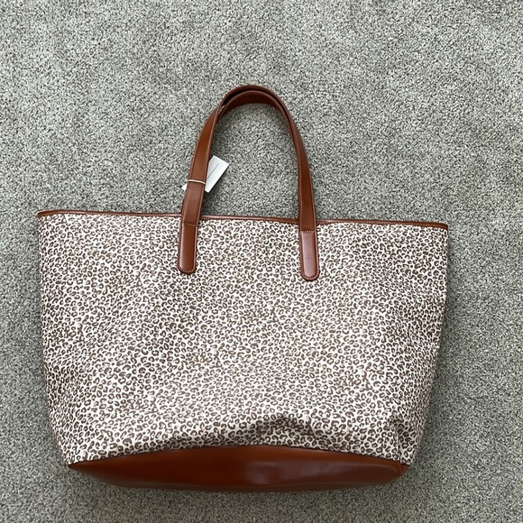 NWT Anthropologie Le Weekend Vacation Tote Bag - Picture 7 of 8